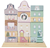 little dutch Houten Stapelgeveltjes Roze 1+
