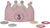 Little Dutch Verjaardagskroon met Cijfers Roze 