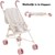 Little Dutch Poppenbuggy Soft Flowers metaal 3+ 