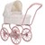 Little Dutch Poppenwagen Classic Soft Flowers metaal 3+ 