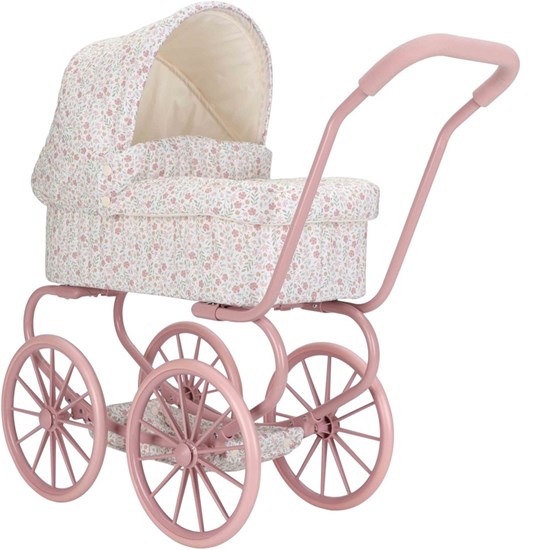 Little Dutch Poppenwagen Classic Soft Flowers metaal 3+ 