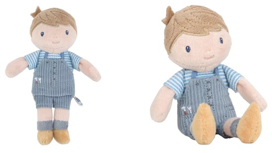 Little Dutch Knuffelpopje JIM circa 10cm 1+