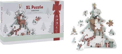 little dutch XL Kerstpuzzel 35stukken 4+