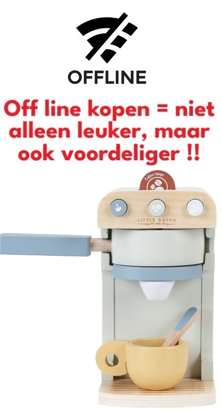 Little Dutch Coffee Machine 3+  