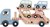 little dutch Houten Auto Transporter met Auto's 18mnd+  