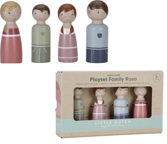 Little Dutch Family ROSA Speelset 4dlg 3+