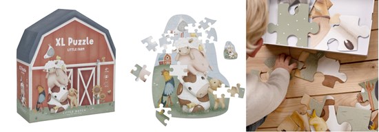 Littkle Duch GROTE Boerderij Puzzel 42dlg 4+  