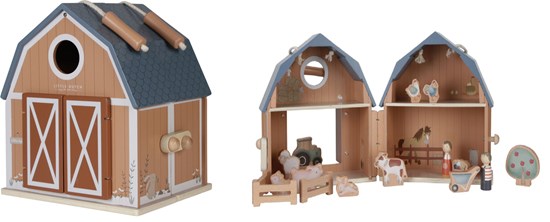 Little Dutch Poppenhuis Little Farm FSC Hout 2+ 