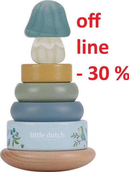 Little Dutch Tuimelstapelaar Forest Friends FSC Hout 12mnd+ 