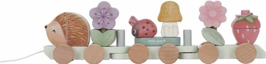 Little Dutch Blokkentrein Egel Fairy Garden FSC Hout 18mnd+