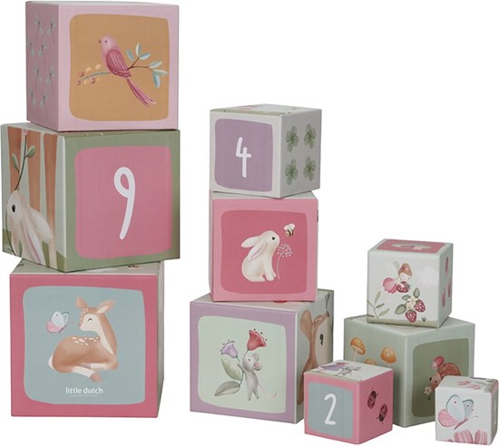 Little Dutch Kartonnen Stapeltoren Fairy Garden FSC Karton  12mnd+