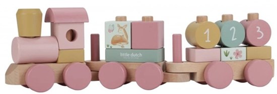 Little Dutch Blokkentrein Fairy Garden FSC Hout 12mnd+  