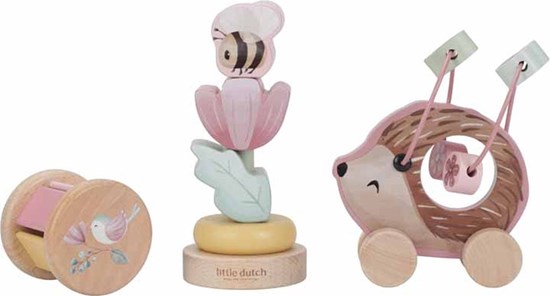 Little Dutch Giftbox Fairy Garden Wood set 3dlg 12mnd+ 