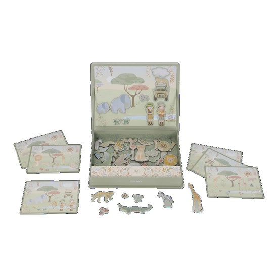 Little Dutch Magnetisch Speelbord Safari Friends FSC Hout 