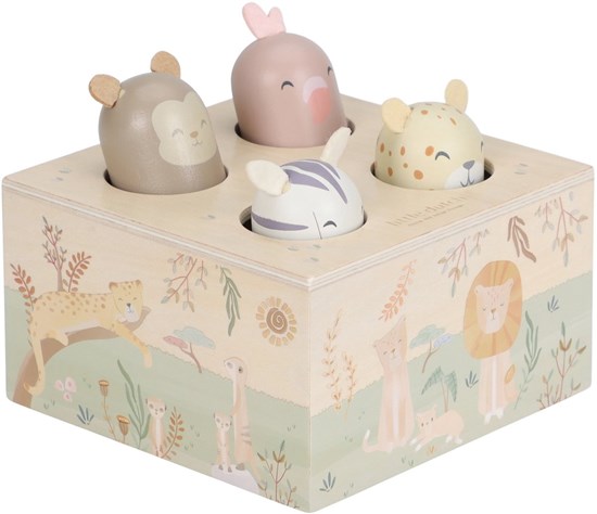 Little Dutch Houten Pop Up  Safari Friends 12mnd+ 