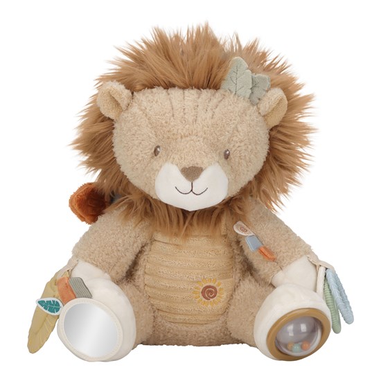 Little Dutch Safari Friends Activiteiten Knuffel Leeuw Geel 0mnd+ 