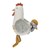 little dutch Little Farm Activiteitenknuffel Kip 25cm 0mnd+ 