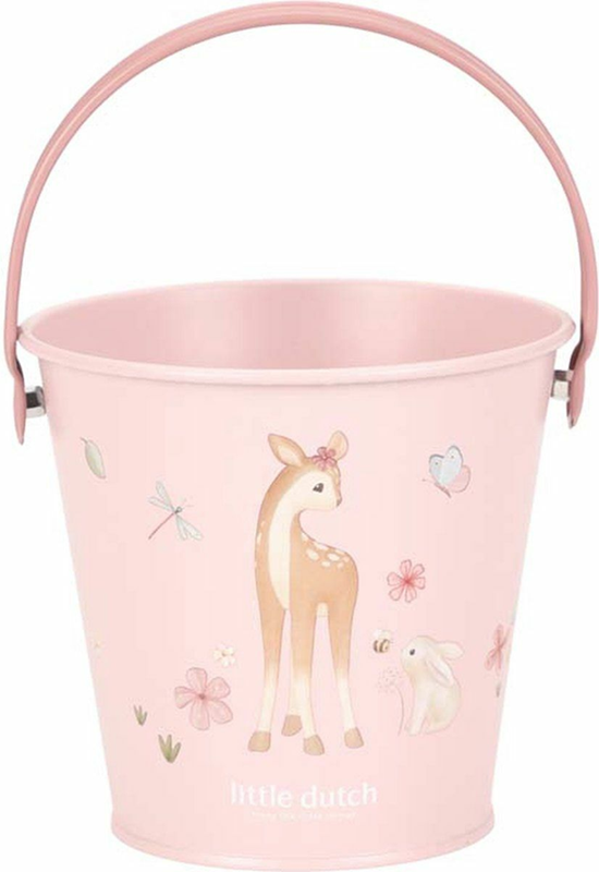Little Dutch Metalen Emmer Fairy Garden Roze 3+ 