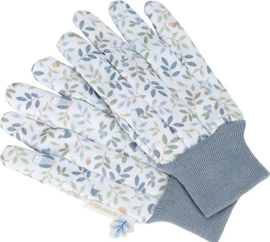 Little Dutch Tuinhandschoenen Forest Friends Blauw 3+