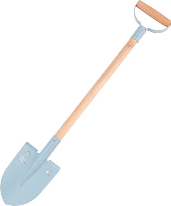 Little Dutch Metalen Punt Schep Forest Friends Blauw met Handvat 4+  