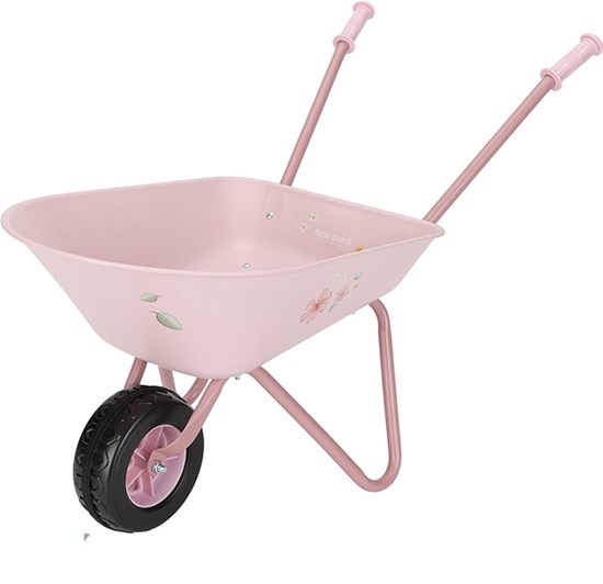 Little Dutch Metalen Kruiwagen Fairy Garden Roze 4+