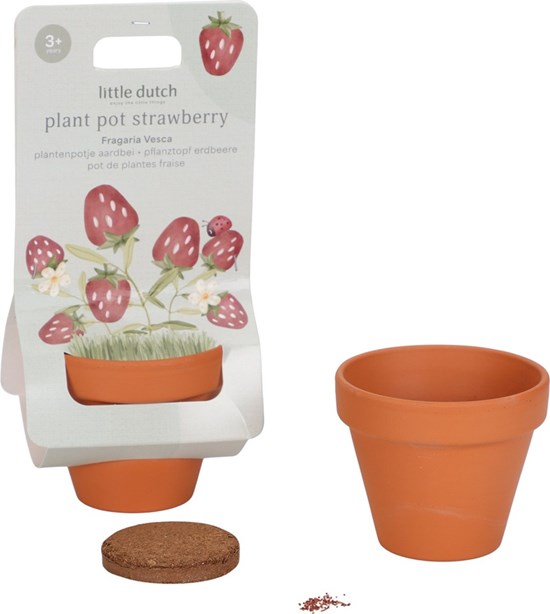 Little Dutch Plantenpotje Aardbei 3+ 