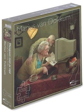 Meegaan met je Tijd ! Puzzel Marius van Dokkum 1000stukjes