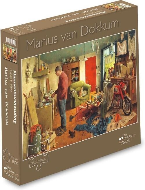 Mannen Huishouding Puzzel Marius van Dokkum 1000stukjes 