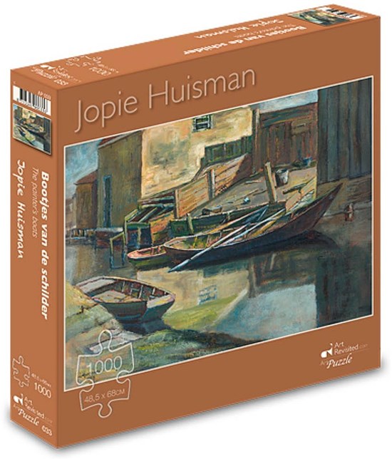Bootjes van de Schilder Puzzel Jopie Huisman 1000Stukjes 