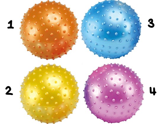 bal Spikes assorti kleuren circa 20cm