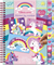 totum Unicorn Eenhoorn Sticker op Nummer boek 3+ 