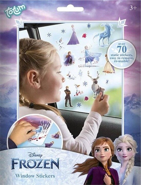 totum MEER Dan 70 Disney Frozen Raamstickers 3+ 