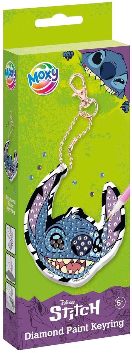 Disney Stitch Sleutelhangers Diamond Painting 