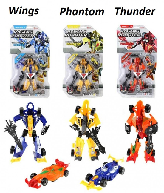 Racing Roboter Transformable Robot ass. 