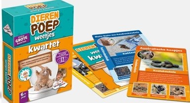 Identity Games Dierenpoep Weetjes Kwartet 6+