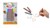 grafix Basic Craft 5 Glitter Glues Lijmsticks 3+