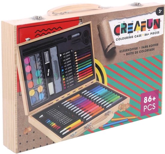 CreaFun Kleurkoffer circa 86dlg 3+