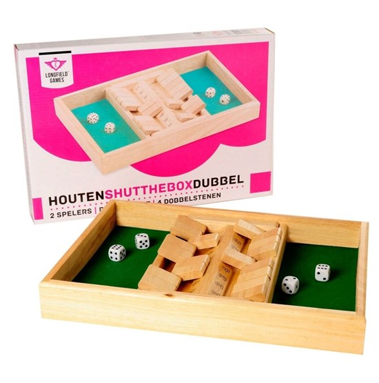 longfield games Shut the Box 2 spelers 6+ 