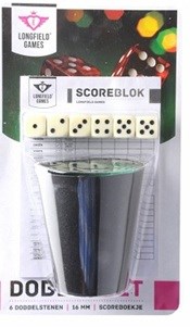 Longfield Dobbel Yahtzee Set Compleet 6+