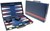 hot games Luxe Backgammon koffer Groen/Zwart 38cm