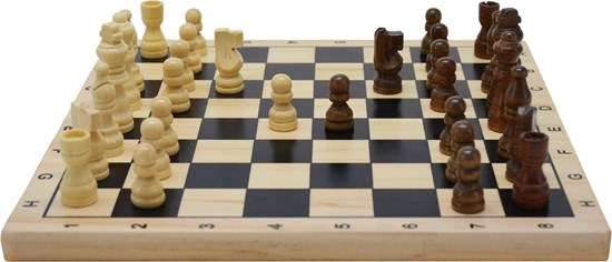 Hot Games Schaakspel Massief Hout koningshoogte 63mm 