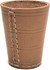 Hot games Dobbelbeker 10 x 8 cm leer bruin 