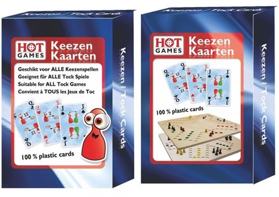 HOT Games Keezen Kaarten Los 100% Plastic 