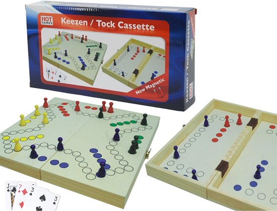 Keezen Reis Cassette Magnetisch 2-4 spelers 4+
