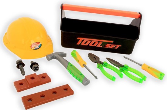 the Engineer Tool Gereedschapsbak met Geredschap & Helm 