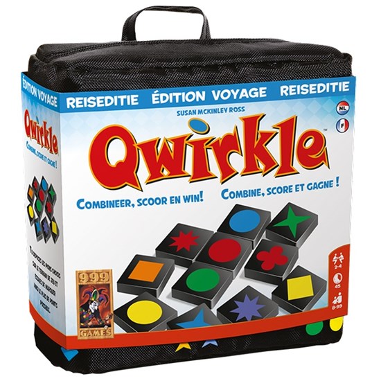999 games Qwirkle Reis Editie in Etui 8+