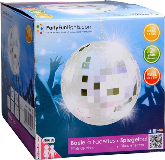 PartyFunLights Spiegelbol circa 16cm 