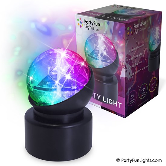 PartyFunLights Mini Party Lamp met Licht Effecten (USB 5V)  
