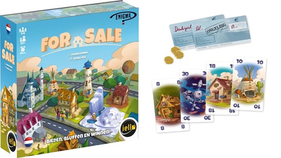 iello FOR SALE BIEDEN,BLUFFEN en WINNEN 3-6spelers 10+