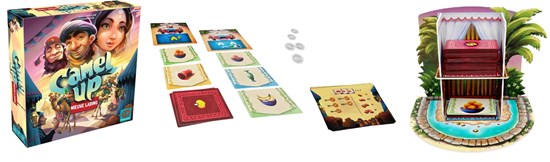 pretzel games Camel Up Nieuwe Lading spel 8+